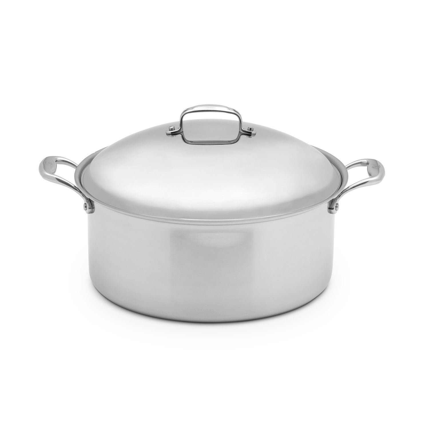 12-Quart Stainless Steel Stock Pot with Lid - Ideal for Large Batches of Soup, Stew & Bone Broth