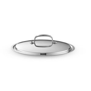 Polished 10.5" Stainless Steel Fry Pan Lid