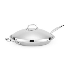Titanium Series 13.5" French Skillet with Lid