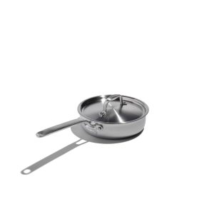 Premium 1.5 Quart Mini Sauté Pan with Lid – Perfectly Petite for Sides & Sauces