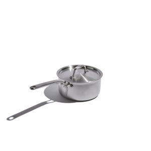 Premium 3-Quart Tri-Ply Stainless Steel Saucepan with Lid – Even Heat, Perfect for Sauces, Grains & More