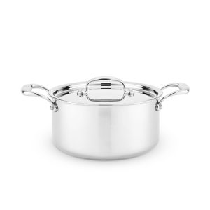 Premium 4-Quart Sauce Pot with Lid – Ideal for Soups, Sauces & Everyday Cooking