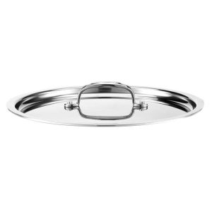 Premium Polished Lid for 11-Inch Pots and Pans - Universal Fit, Durable