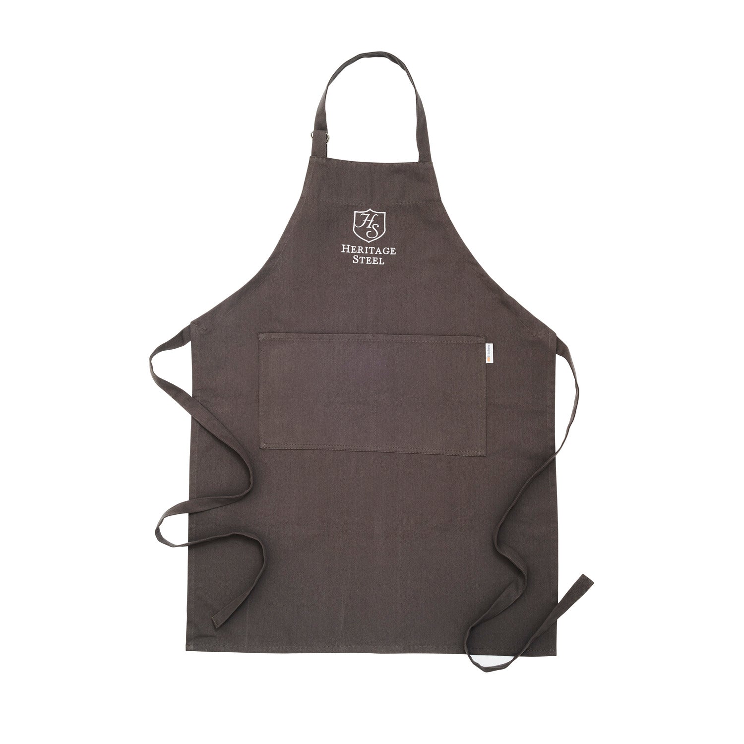 professional-heavy-duty-herringbone-weave-apron-100-cotton-dark-grey-with-extra-long-ties-2-pockets