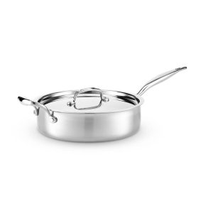 Versatile 4-Quart Sauté Pan with Lid – Premium Nonstick Cooking for Searing, Sautéing & Oven Braising